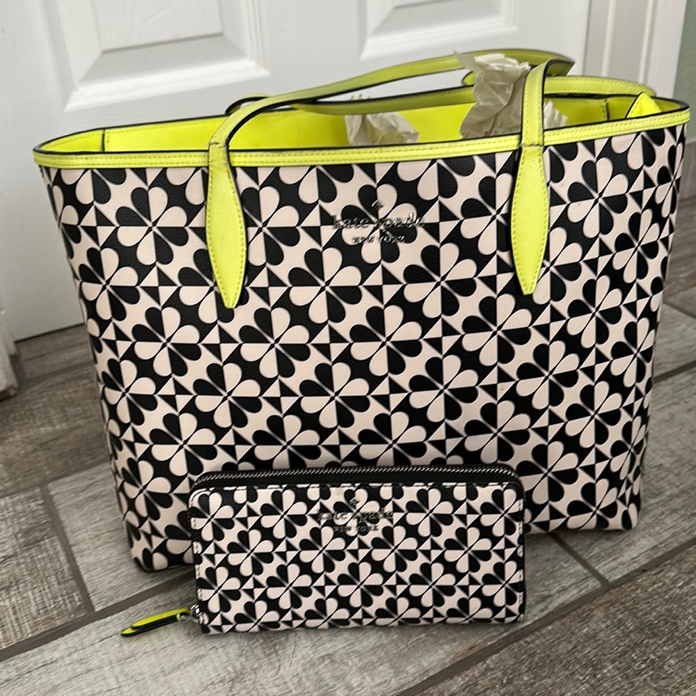 Kate spade purse & matching wallet
